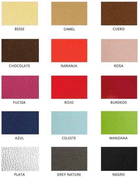 Polipiel para Tapizar, Realizar Manualidades y Decorar Color Plata (250x140 cms - Plata - )
